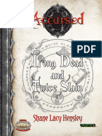 Savage Worlds - Accursed - Long Dead and Twice Slain