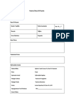 Historia Clínica Del Paciente