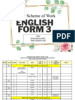 Sow English Form 3