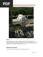 Frame 6B Gas Turbine Specifications | PDF | Gas Turbine | Engines