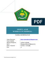 MODUL AJAR 1.1. Mengenal Huruf Hijaiyah