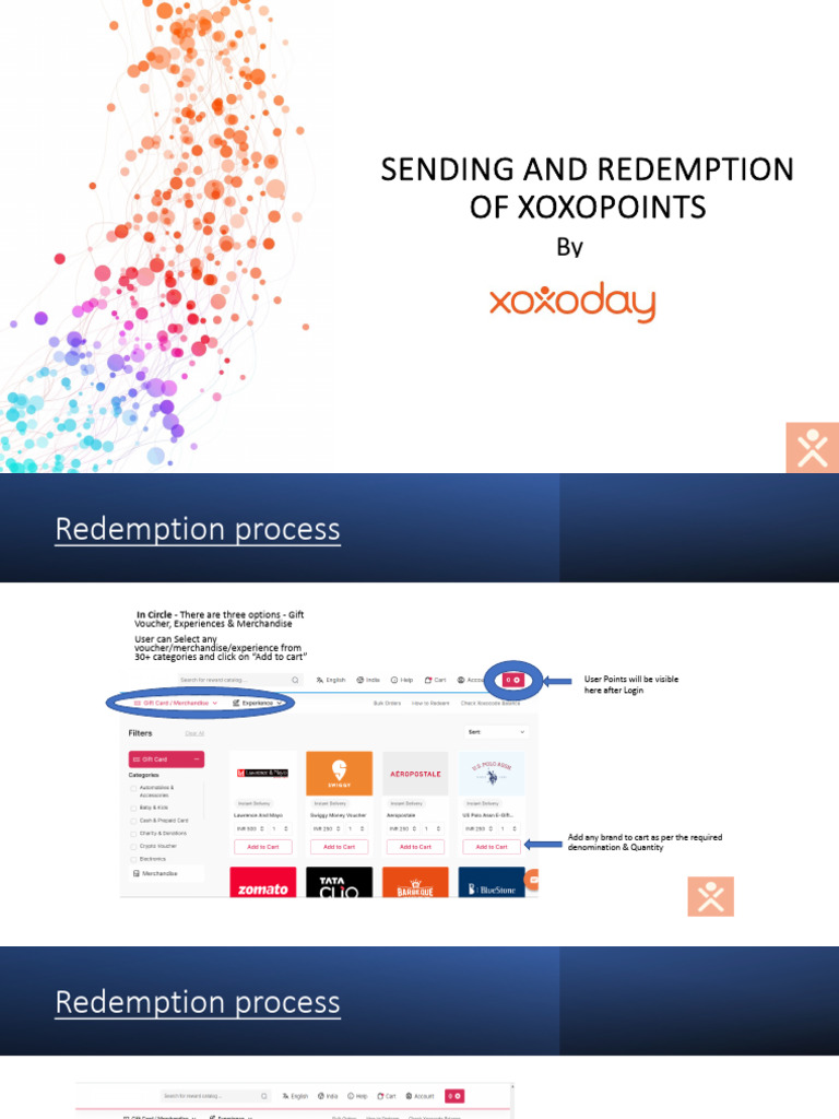 Xoxoday Voucher Redemption Process PDF