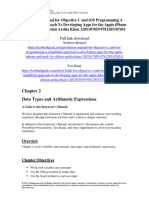 Data Types and Arithmetic Expressions