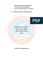 Procedimientos Legales y Administrativos de Guatemala