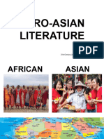 LESSON 1 Afro Asian Literature