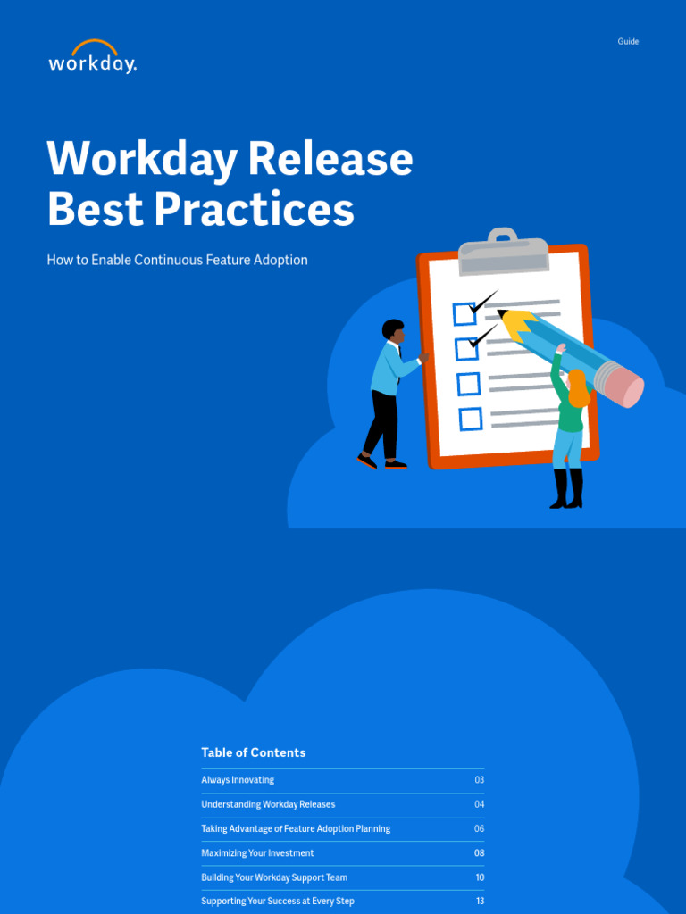 Workday Release Best Practices Guide | PDF | Governance | Innovation