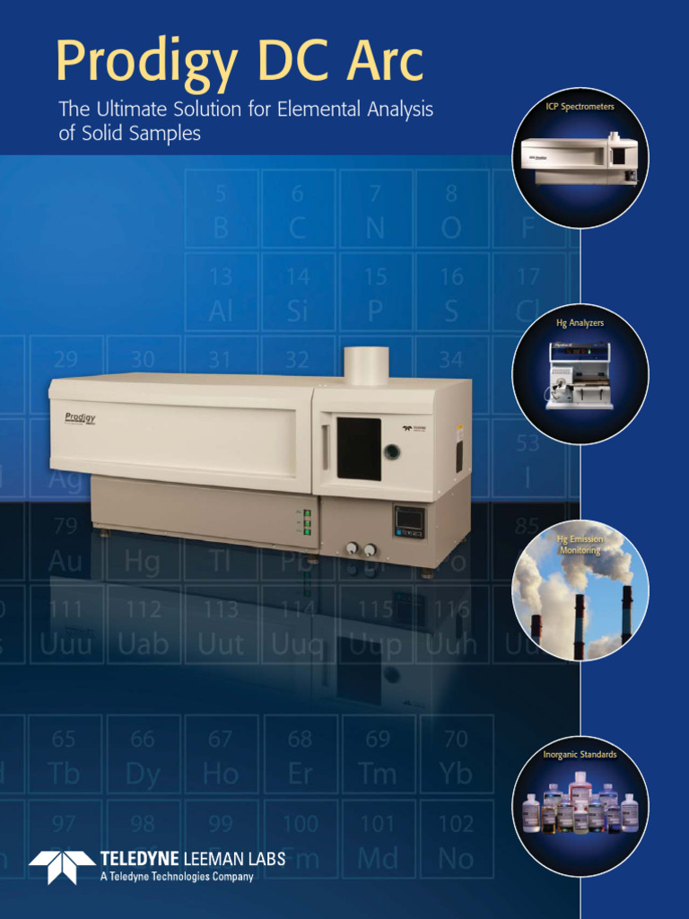 Prodigy DC Arc: Efficient Elemental Analysis | PDF | Spectrometer | Optics