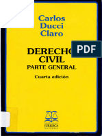 Ducci Claro, Carlos - Derecho Civil - Parte General