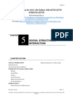 Soc 4Th Edition Witt Solutions Manual Full Chapter PDF