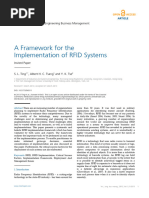 Ting Et Al 2013 A Framework For The Implementation of Rfid Systems