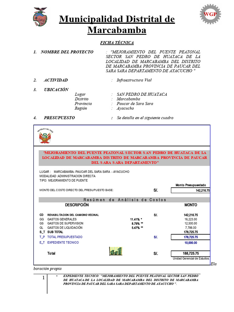Ficha Tec | PDF