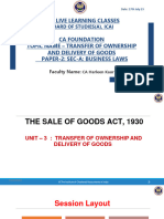 6 Foundation Paper 2A - Sale of Goods Act 1930 Unit 3 - Transfer of Ownership 1689741519