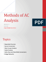 Module5 - Methods of AC Analysis