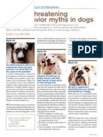 Veterinary Behavior Myths