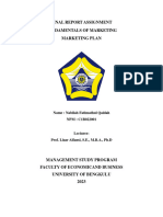 C1B022001 - Nabilah Fatimathul Qaidah - Final Report Marketing