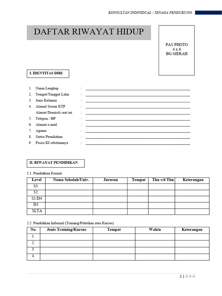 Format DRH | PDF