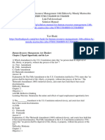 Test Bank For Human Resource Management 14Th Edition by Mondy Martocchio Isbn 9780133848809 0133848809 Full Chapter PDF