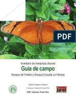 Guia de Campo MARIPOSAS Bosque Del Pueblo y La Olimpia