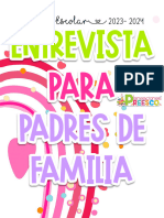 Entrevista PADRES DE FAMILIA