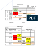 Horario de Clases 2024