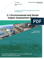Tanzania - Dar Es Salaam BRT Project Esia Phase 2 3 Report - 04 2015