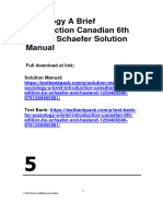 Sociology A Brief Introduction Canadian 6Th Edition Schaefer Solutions Manual Full Chapter PDF