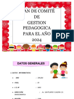 PLAN COMISION de GESTION PEDAGOGICA 2024