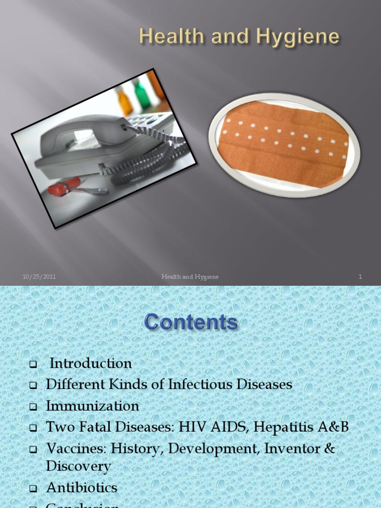 Health and Hygiene | PDF | Infection | Hepatitis