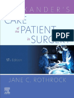 Alexander's Care of The Patient in Surgery by Rothrock (17th Edition)