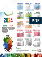 2024 Gregorian Calendar