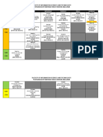 Timetable Sem 2