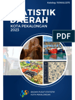 Statistik Daerah Kota Pekalongan 2023..