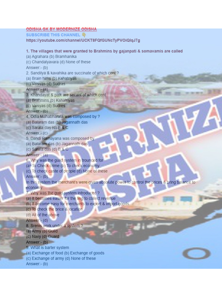 Odisha Gk Pdf Ashoka