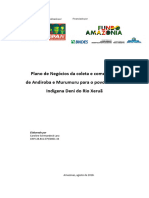 OPAN Arapaima Plano de Negocios Da Coleta e Comercializacao de Andiroba e Murumuru