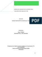 Ficha Antropométrica de Valoración de La Condición Física