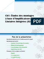 Ch1-Études Des Montages ALI