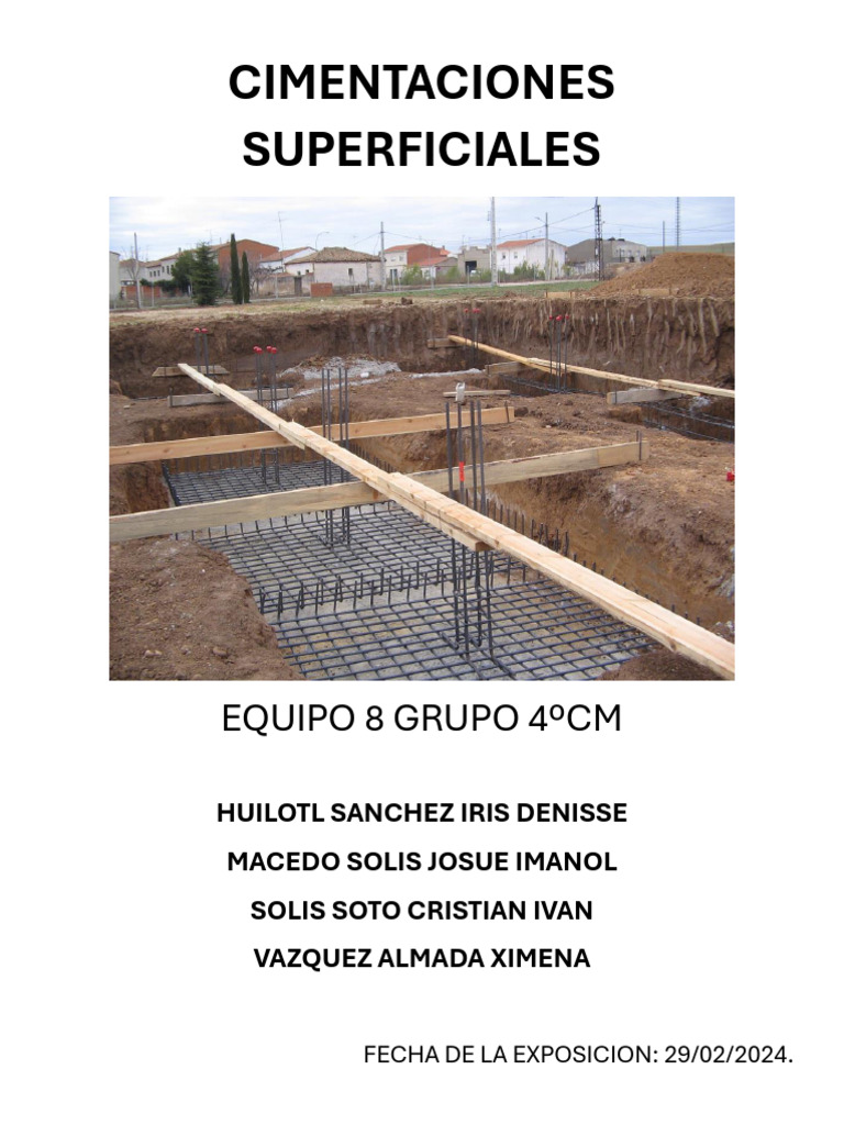 Unidad 4 Cimentacion | PDF | Fundación (Ingeniería) | Corrosión, image size:768x1024