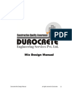 Concret Mix Design (M10 To M100)