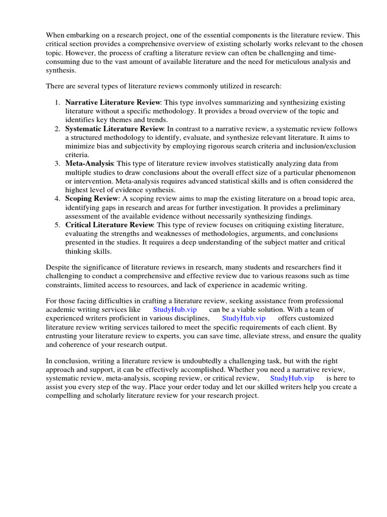 what-are-the-types-of-literature-review-in-research-pdf-systematic