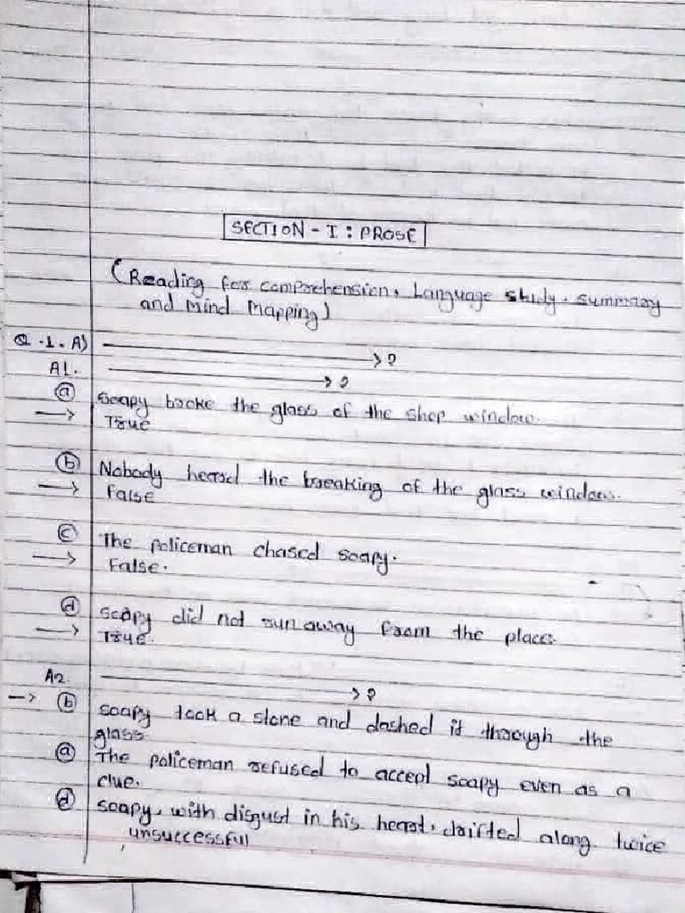 Class 12 English Notes Overview | PDF | Foreign Language Studies