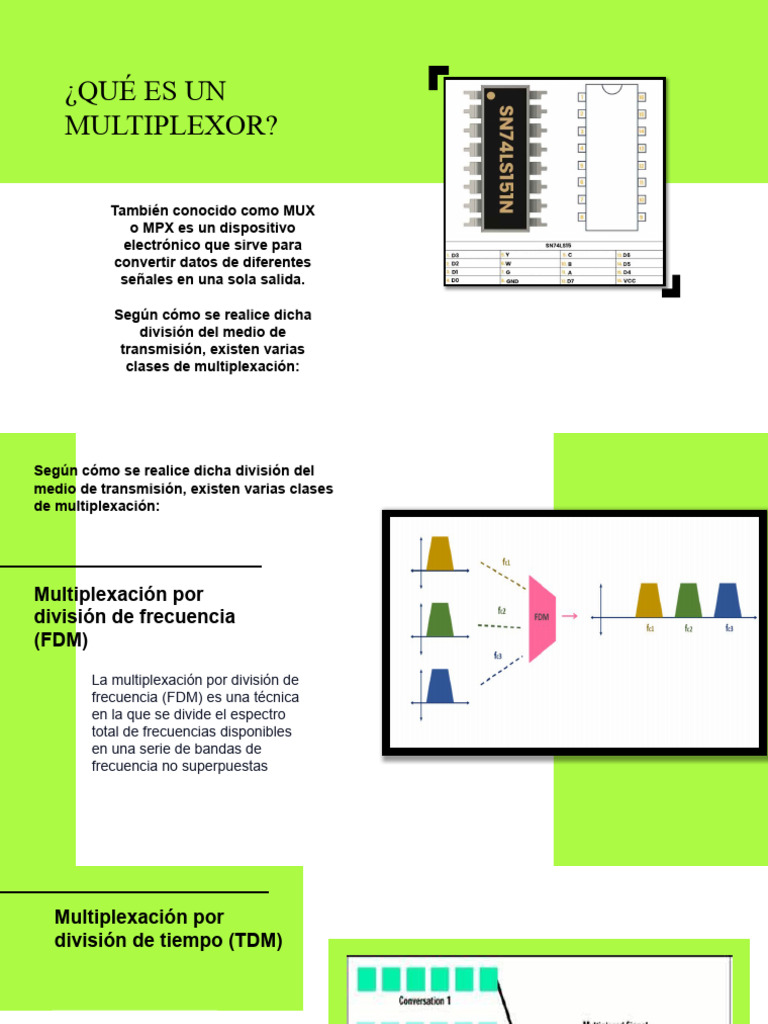 Multiplex or | PDF | Multiplexación | Informática