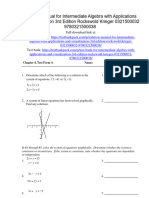 Intermediate Algebra With Applications and Visualization 3Rd Edition Rockswold Test Bank Full Chapter PDF