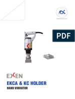 Hand Vibrator - EKCA With Holder