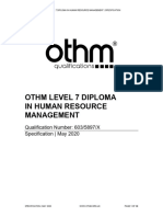 Othm Level 7 Diploma Human Resource Management Spec 2020 05 2023-07-26 11-43