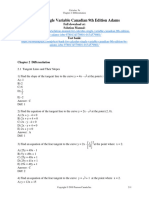 Calculus Single Variable Canadian 9Th Edition Adams Test Bank Full Chapter PDF