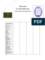 Ece 133 Rubric