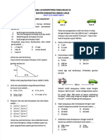 PDF Soal Uji Kompetensi Fisika Kelas 10 Materi Kinematika Gerak Lurus Compress