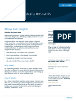 Alteryx Auto Insights-DATA SHEET