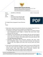 Surat Kepala BKN Ke Pejabat Pembina Kepegawaian Tentang Penyampaian Usulan Kebutuhan ASN Tahun 2024 DS