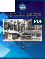 Laporan Kinerja Museum Kepresidenan Tahun 2020